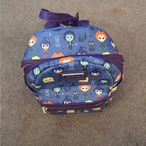 Loungefly Disney Hocus Pocus Mini Bag and Matching Wallet- Blue and Purple